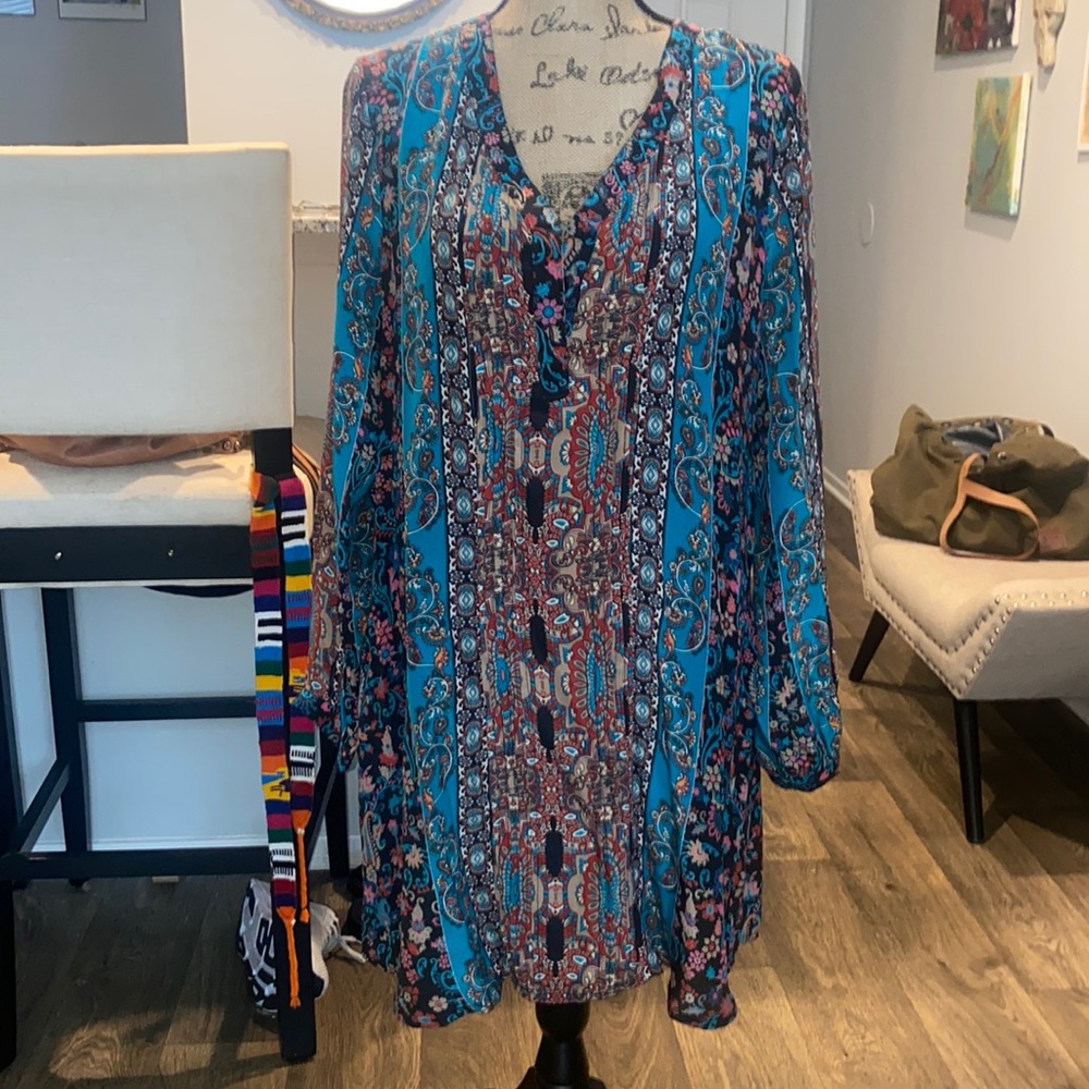 Tolani long sleeve dress
